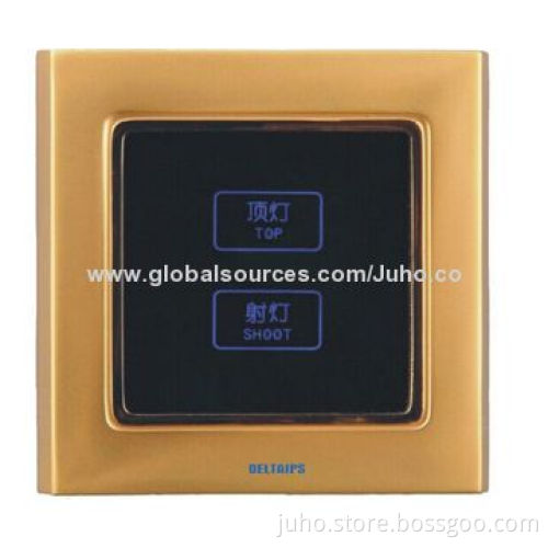 Remote Control Glass Panel Touch Switches For Hotel Automation